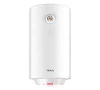 TEKA Termo Eléctrico 80 Litros - Con Instalación Vertical - Tanque Esmaltado en Zafire - Con Válvula de Seguridad - Consumo Medio 2-4 Personas - EWH 80 C