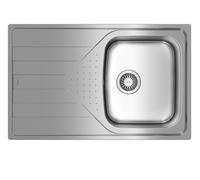 Teka Fregadero de acero Universe 79x50 cm con sifón 115110011