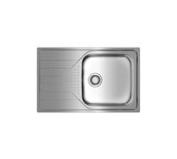 Teka Fregadero Universe 50 T-XP 1C 1E Max – 1 cubeta 50 cm, escurridor reversible, inox