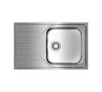 Teka UNIVERSE 50 T-XP 1C 1E MAX I - Fregadero De Cocina Acero 50 Cm 1 Cubeta 1 Escurridor Bajo Encimera