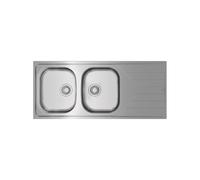 Teka Fregadero de acero Universe 115170001 116x50 cm