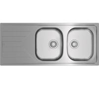 Teka Universe fregadero de acero 116x50 cm 115170001