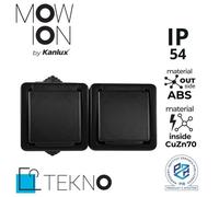 TEKNO/MOWION 27356 Toma doble estanca 2x2P+0