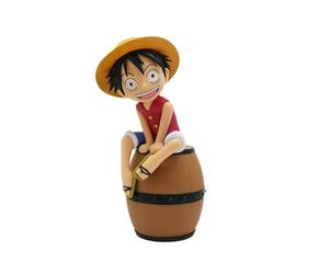 TEKNOFUN - Licencia Oficial One Piece - Luffy en su Barril Luminoso - Figura Luminosa para coleccionar - 811636
