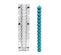 Teksome vela, moldes vela barra bola larga, moldes vela pilar transparentes y duraderos, moldes fundición velas para manualidades, aromaterapia, fabricación jabón,