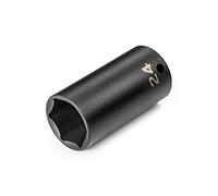 TEKTON 3/8 Inch Drive x 24 mm Deep 6-Point Impact Socket | SID13124