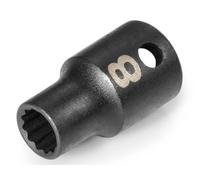 TEKTON 3/8 Inch Drive x 8 mm 12-Point Impact Socket | SID12308