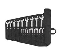 TEKTON Juego de llaves combinadas con bolsa, 19 piezas (1/4-1-1/4 pulgadas) | WCB94103