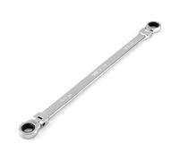 TEKTON Llave de extremo de caja de trinquete flexible de 12 puntos de 5/8 x 11/16 pulgadas de largo | WRB36316