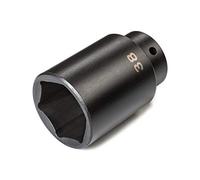 TEKTON SID23138 Dado de impacto profundo de 6 puntos de 38 mm impulsor de 1/2 pulgada