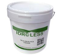 Tela Asfáltica Líquida Idroless 5kg Membrana Impermeabilizante Elástica
