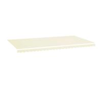 Tela de repuesto de 6 x 3,5 m, resistente a la intemperie, para toldos, patios, jardines, protección UV, fácil instalación, solución de decoración al aire libre