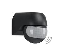 TELEFUNKEN - Sensor de Movimiento, Sensor de Movimiento 180°, Alcance máx. 12 m, Incluye Ajuste de Tiempo, máx. 2000 W, IP44, Negro, 77 x 55 x 70 mm (Largo x Ancho x Alto)