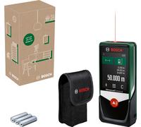 Bosch Medidor láser AdvancedDistance 50 C – hasta 50 m, pantalla táctil, asistencia integrada