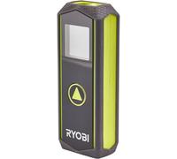 Telémetro láser Ryobi, alcance de 20 metros, 98,5 x 37 x 23,2 mm, color , verde y gris