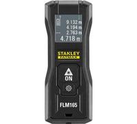 Telémetro láser Stanley FATMAX FLM165, alcance de 50 metros, para uso en interiores y exteriores