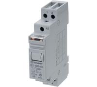 Telerruptor bipolar 12vdc 16amp 2 circuitos abiertos en reposo carril