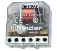 Telerruptor finder 230vac 2ctos abiertos en reposo 10a/250vac biestabl