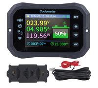 Telituny 400A Monitor de Bateria WiFi, 10-100V Monitor De Batería RV con Derivación, Comprobador de Pilas Digital Bluetooth, Battery Tester con Monitoreo Remoto App, para Carrito de Golfs, Barco, RV