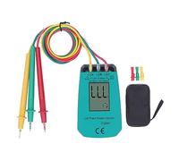 Telituny Secuencia de Fase Presencia Rotación Tester, AC40V~600V Comprobador de fase portátil de 3 fases, VC850A Medidor de Secuencia de Fases sin Contactos, para equipos de alta tensión