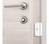 TELLUR Smart Sensor WiFi, Puerta y Ventana o Cajon y Gabinete de Oficina, Aplicación y Notificación para Móvil, Alarma y Detección Apertura y Cierre, No Necesita HUB