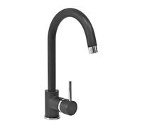 Telma mis50-nero Matt mezclador para cocina, 34 x 16.5 x 5 cm, Negro Mate