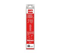 Telwin 802620 Electrodos rutiles en acero para soldar D. 4 mm, 0.1 V, 8 piezas