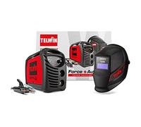 Telwin Soldadora inverter Force 165 (815863) MMA 230 V casco automático accesorios Rojo