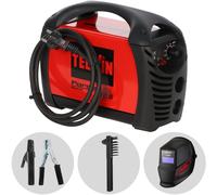 Telwin Force 165 - Soldadora Inverter (MMA) + Máscara, corriente continua (CC)