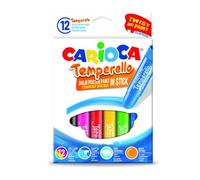Tempera solida carioca temperello pocket 10gr. estuche de 12 colores