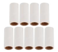 TEMPNAP 9 Recambios de Rodillo Quitapelusas Mini Portátil para Pelo de Mascotas y Ropa, 30 Hojas por Rollo, Adhesivo Fuerte, Uso Multiusos para Viaje y Hogar, Papel Blanco