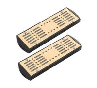 TEMPNAP Caja Humidificadora Portátil Material Abs y Acero Inoxidable con Control de Humedad Diseño Rectangular 2 Piezas para Cigarros para y Escritorio