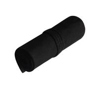 TEMPNAP Estuche Enrollable para Cierre de Lona 48 Ranuras para Lápices Diseño Cuerda Color Negro y Fácil de Guardar Adecuado para Dibujo en Bolsas de Arte