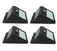 tempo di saldi 4 x Faro 20 LED con panel solar y sensor de movimiento foco crepuscular