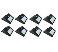 TEMPO DI SALDI 8 x Faro 20 LED con panel solar y sensor de movimiento foco crepuscular