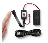 tempo di saldi Mini cámara espía Oculta HD Wi-Fi Que graba y transmite Audio y vídeo