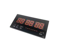 tempo di saldi Reloj de Pared Digital con Pantalla LED con función de termostato y Fecha
