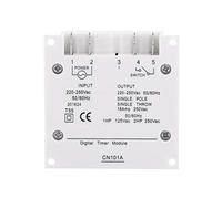 Temporizador 220VAC Temporizador programable Interruptor de tiempo digital Sensible Corregir errores automáticamente Procesamiento rápido para recordatorios de tiempo(220V)