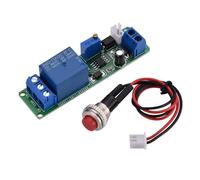 Temporizador Ajustable de 12 V, retardo de 1 a 10 Segundos, módulo de conmutación de Apagado, módulo de Apagado, temporización, conmutación de de retransmisión para automatización del hogar, de