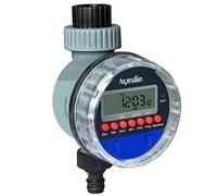 Temporizador de Agua de Manguera Temporizadores para mangueras Controlador del Sistema de riego de Jardines Computadora de riego Impermeable, Azul
