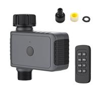 Temporizador de Agua Inteligente de Riego con Control Remoto, Controlador Inteligente de Válvula de Agua, Temporizador de Riego Automático de Jardín, para Grifo de Césped de Jardín al Aire Libre