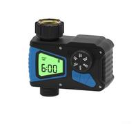 Temporizador de agua WiFi, temporizador inteligente de manguera para riego por aspersores, controlador automático del sistema de riego con pantalla LCD más grande para Alexa