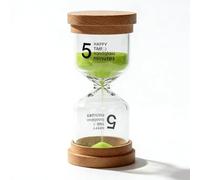 Temporizador de arena de 5 minutos, hora de reloj de arena para aula, temporizador visual, temporizador de cepillo de dientes, temporizador de cocina de arena para el hogar, reloj de arena para