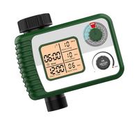 Temporizador de aspersor Digital con sensores de Lluvia, UK | Controlador programable digital para sistemas de aspersores Jardín Césped Grifo Computadora Riego aire