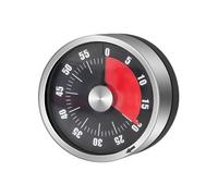Temporizador De Cocina - Temporizador Visual Mecánico De Cuenta Regresiva | 0-60 Minutos No Se Requieren Baterías | Alarma Fuerte De 72 DB | Para Ejercicios De Cocina, Gestión Del Tiempo De Estudio, R