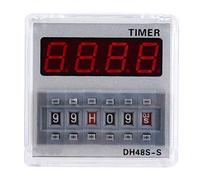 Temporizador de retardo de Tiempo de retardo programable 0.1S-99H 8-Pin DH48S-S 12V / 24V / 380V(24VAC/DC)