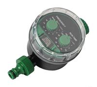 Temporizador de riego electrónico controlador de riego de jardín, grifo de manguera programable automático con pantalla digital para barriles de lluvia y sistemas de alimentación por gravedad