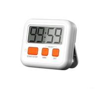 Temporizador Digital Magnético 99m59s LCD Grande | Pantalla LCD grande, lectura para instantánea, ideal cocina ejercicio, para batería larga duración