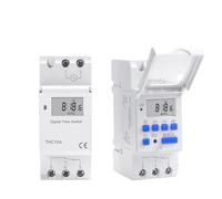 Temporizador digital programable de 7 días Thc15a, interruptor de control de relé, 220 V, 230 V, 6 A, 10 A, 16 A, 20 A, 25 A, 30 A, electrónico, 1 unidad(AC 220V)