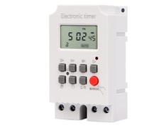 Temporizador electrónico interruptor relé 220V 25A semanal 7 días minutos segundo 168 horas Control de tiempo temporizador programable(KG316S-II)